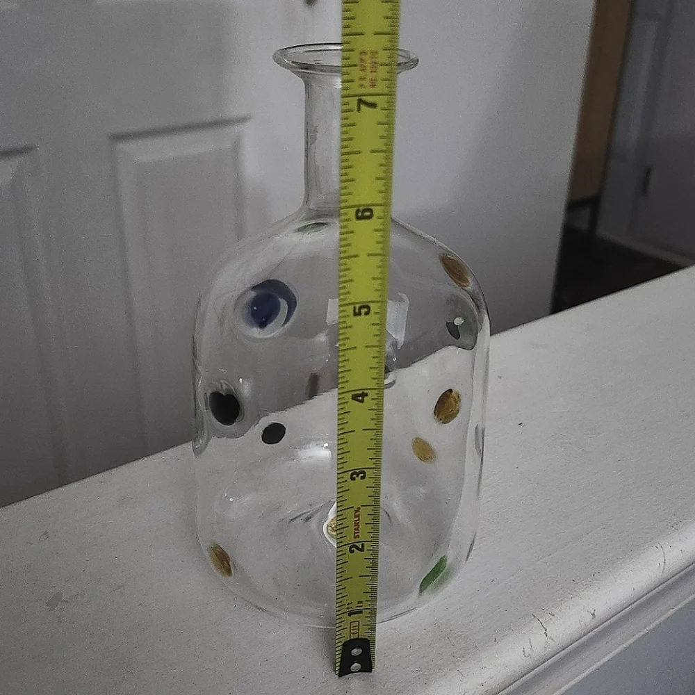 Colorful Glass Bud Vase